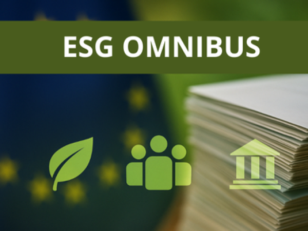 Jaké změny aktuálně schválilo EU pro firmy ke ESG? Co znamená OMNIBUS?